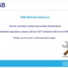 PNB Website Advisory